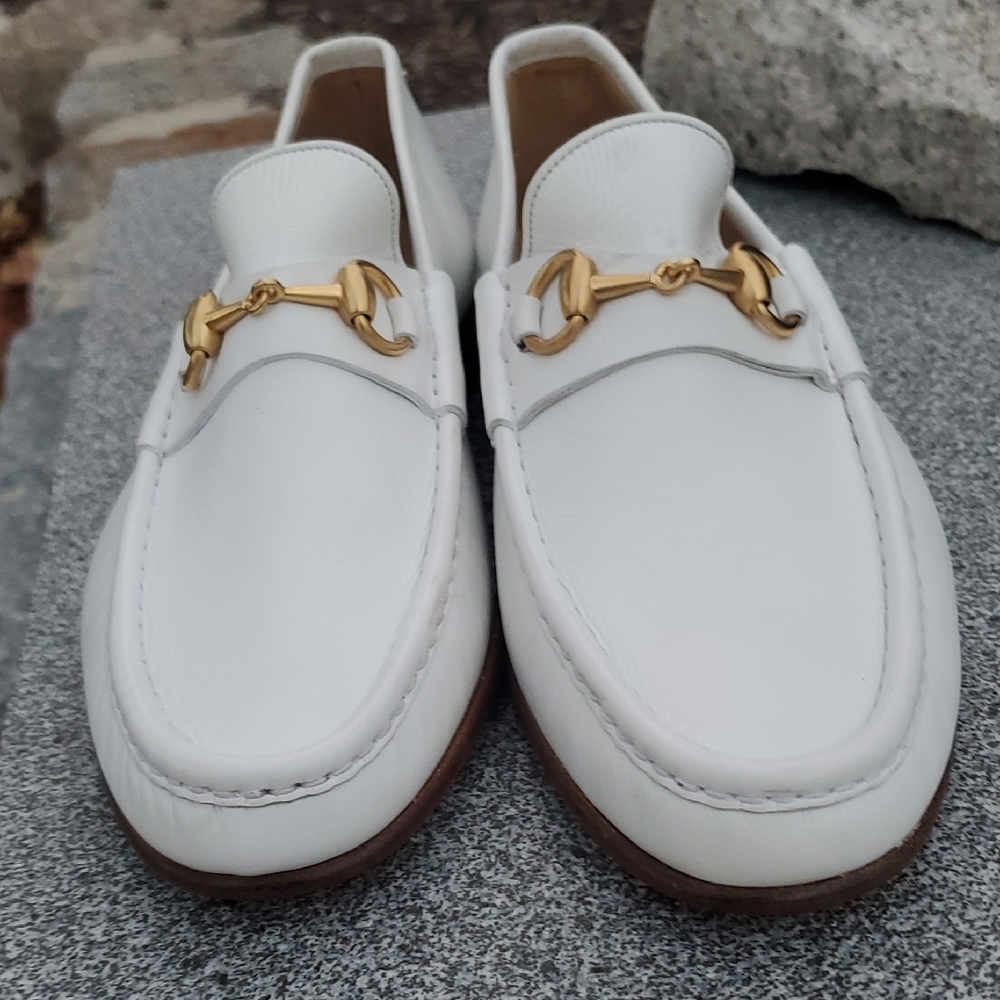 Gucci Leather Loafer With Horsebit Detail Men's Size 8.5 D - Picture 5 of 15